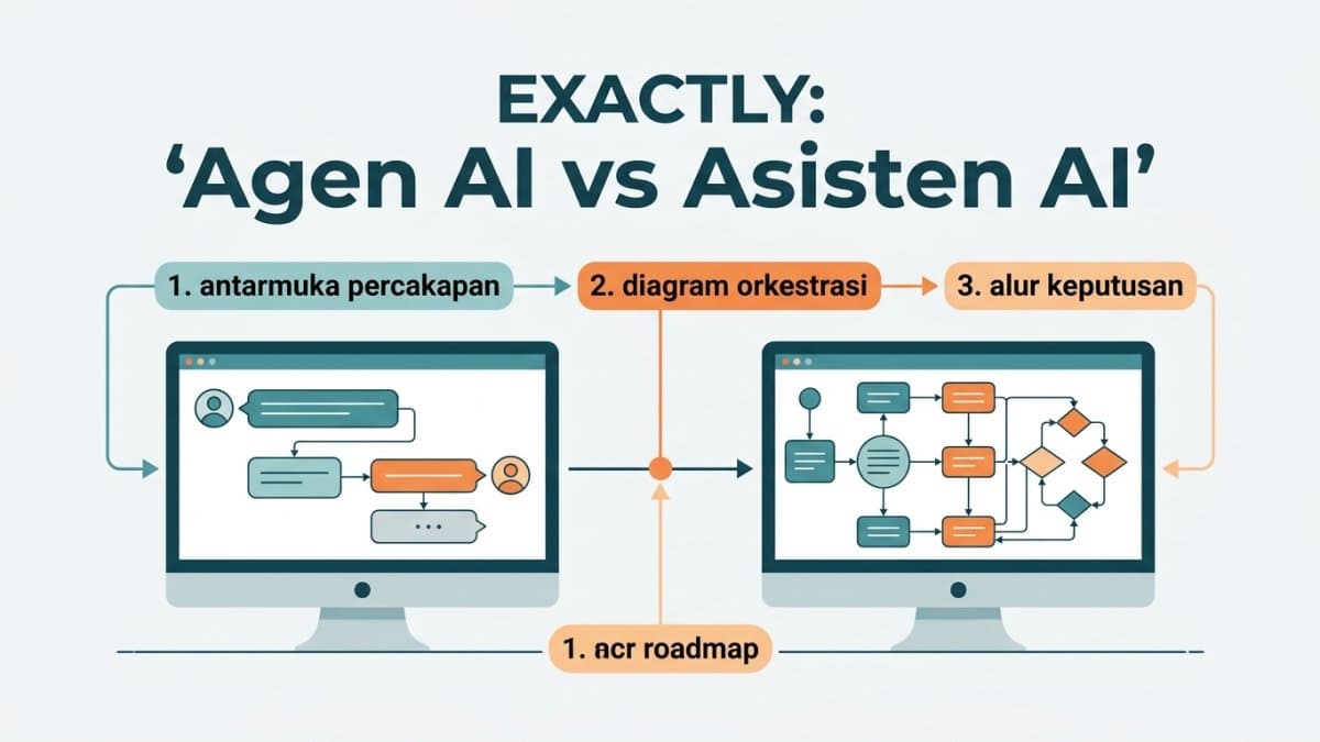 Agen AI vs Asisten AI Mana yang Tepat untuk Otomatisasi Bisnis Anda