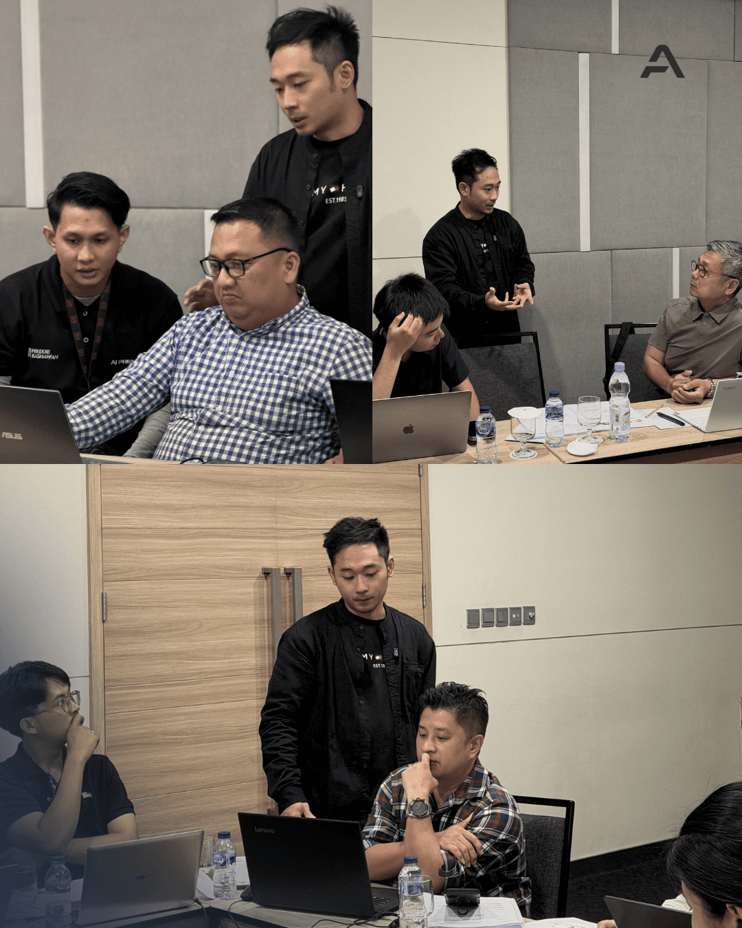 Sesi mentoring dan diskusi kelas AIpreneur